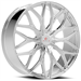 Cavallo CLV-37 22x9.5 5X120 +20 Cb 78.1 Nano Chrome
