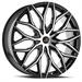 Cavallo CLV-37 24x9.0 5x115 5x120 +34 Cb 78.1 Gloss Black & Machined