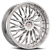 Cavallo CLV-43 22x8.5 5x112 5x114.3 +38 Cb 74.1 Nano Chrome