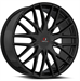 Cavallo CLV-45 22x9.5 5x115 5x120 +15 Cb 74.1 Gloss Black