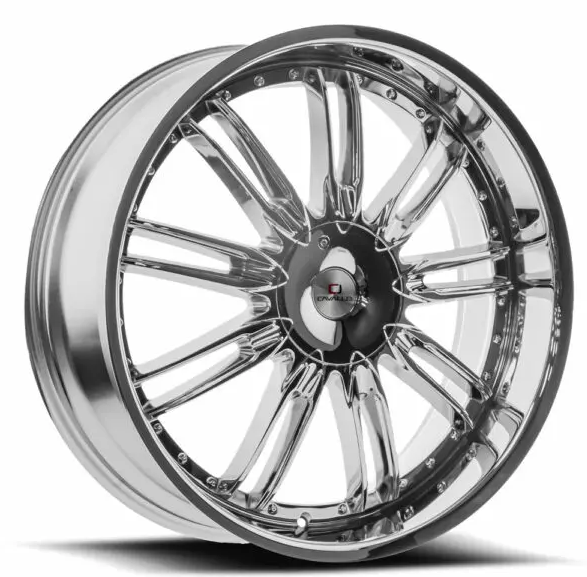 Cavallo CLV-54 22x9.5 5x115 5x120 +15 Cb 74.1 Nano Chrome