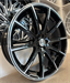 CON-02 22X10 5X112 ET40 CB66.6 GLOSS BLACK MACHINED FACE