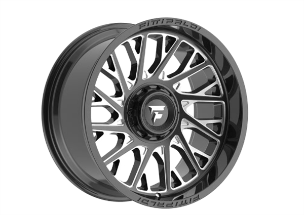 FITTIPALDI OFF ROAD FA08 20X10, ET -19, PCD 6X135/6X5.50, CB 106.2 GLOSS BLACK MILLED