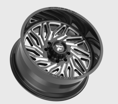 FITTIPALDI OFFROAD FA13BM 24X12, PCD 8X6.50, ET -44, CB 125.2-GLOSS BLACK MILLED
