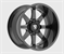 FITTIPALDI OFF ROAD FA16BM 18X9, ET +12, PCD 8X170, CB 130.2-GLOSS BLACK MILLED