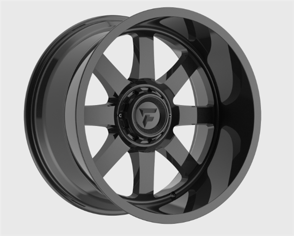 FITTIPALDI OFF ROAD FA16B 20X10, ET -25, PCD 8X170, CB 130.2-GLOSS BLACK