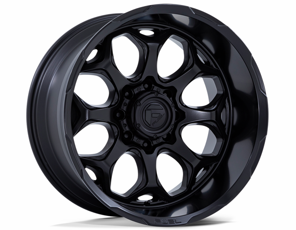 FUEL SCEPTER 22X12 6X5.5 106 -44 BLK-OUT