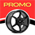FITTIPALDI WHEELS FS364B 17X8, ET +38, PCD 5X100, CB 73.1-GLOSS BLACK