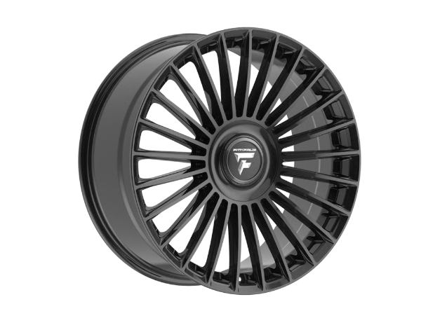 FITTIPALDI WHEELS 370B 22X9.5, ET +34, PCD 5X5.00/5X130, CB 84.1-GLOSS BLACK