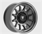 FITTIPALDI OFF ROAD FT102A 17X8.5, ET +00, PCD 5X150, CB 110.2-SATIN ANTHRACITE