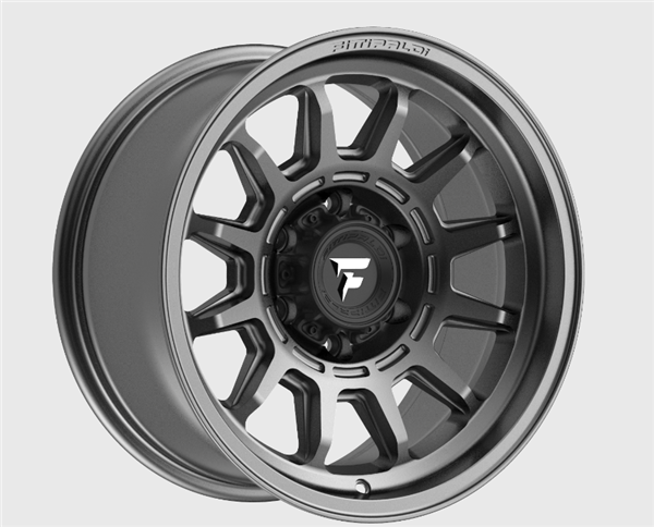 FITTIPALDI OFF ROAD FT102A 17X8.5, ET +00, PCD 5X150, CB 110.2-SATIN ANTHRACITE