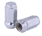 CLOSED LUGNUT 14X1.5 LONG CHROME BULGE ACORN 3/4 1.75 IN
