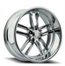 Resto R103 C 18.00x9.50 +1.0 5x127.00 Chrome