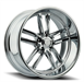 Resto R103 C 20.00x8.00 +1.0 5x127.00 Chrome