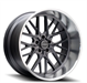 CORSART R503 KINGPIN 5 20x8.5 KINGPIN 5 5x139.7 6 5 87.1 MATTE GUNMETAL WITH DIAMOND CUT LIP