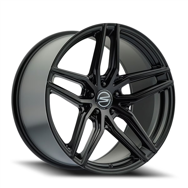 SELECT S101 SHADOW 18x8.5 SHADOW 5x114.3 38 5.97 66.53 SATIN BLACK