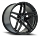 SELECT S101 SHADOW 20X9 5X114.3 38MM CB72.69 SATIN BLACK
