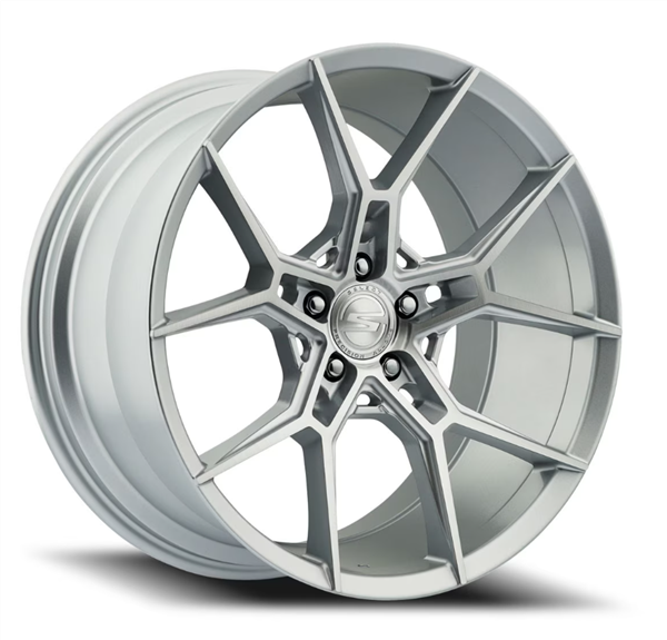 SELECT S102 ALPINE 20x9 ALPINE 5x112 20 CB66.53 GLOSS SILVER BRUSHED