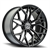 SELECT S105 SYNDICATE 20x9 SYNDICATE 5x112 20 5.81 66.53 GLOSSY BLACK MACHINED DDT FACE AND LIP