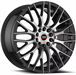 Spec-1 SP-55 20x8.5 5x114.3 5x120 +38 Cb 73.1 Gloss Black & Machined
