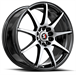 Spec-1 SP-67 17x7.0 5x110 5x114.3 +42 Cb 73.1 Gloss Black & Machined