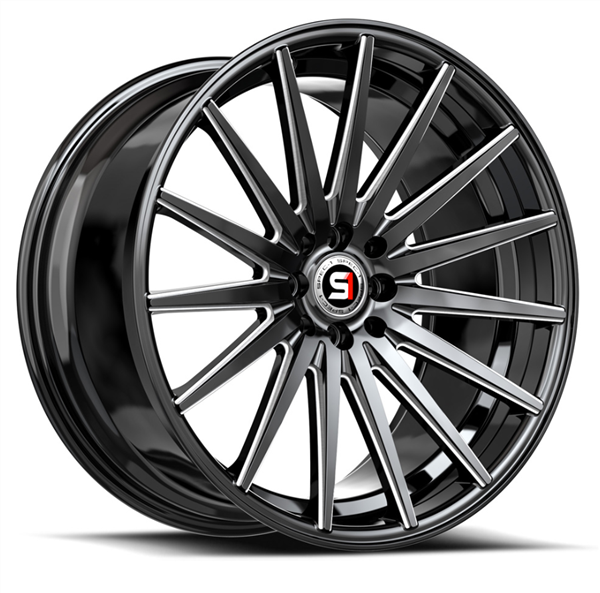 Spec-1 SP-69 17x7.5 5x100 5x114.3 +42 Cb 73.1 Gloss Black & Milled