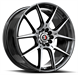 Spec-1 SP-71 17x8.0 5x112 5x114.3 +42 Cb 73.1 Gloss Black & Machined
