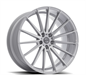 SPORZA PENTAGON 22X10.5 5X112 +40 CB 72.6 SILVER BRUSHED **STAGGERED**