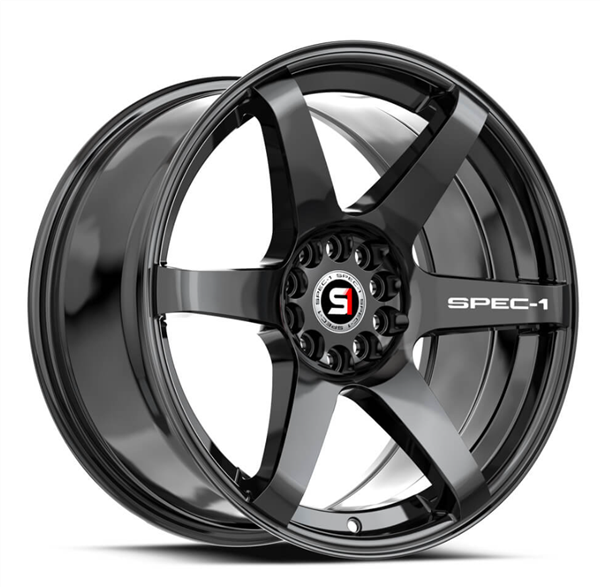 Spec-1 SPT-32 17x8.0 5x110 5x114.3 +42 Cb 73.1 Gloss Black