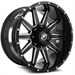 XF Off-Road XF-219 18x9 5x127 5x139.7 0 Cb 78.1 Gloss Black & Milled