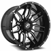 XF Off-Road XF-222 22X12 8x165.1 8X170 -44 Cb 125.2 Gloss Black & Milled
