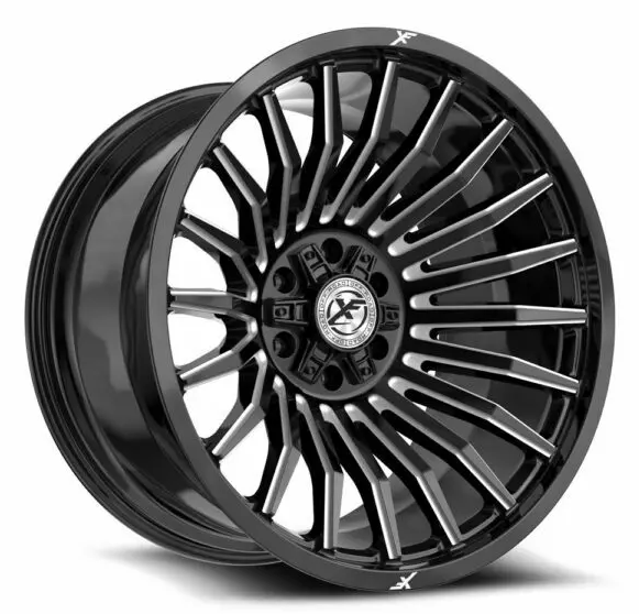 XF Off-Road XF-231 18x9 5x127 5x139.7 +12 Cb 78.1 Gloss Black & Milled