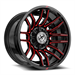 XF Off-Road XF-232 20x10 8x165.1 8x180 -12 Cb 125.2 Gloss Black & Red Milled