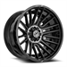 XF Off-Road XF-234 17x9 5x127 5x139.7 0 Cb 78.1 Gloss Black & Brushed Double Dark Tint