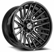 XF Off-Road XF-234 17x9 6x135 6x139.7 0 Cb 106.4 Gloss Black & Milled