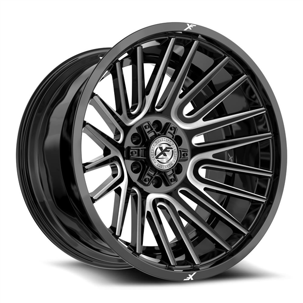 XF Off-Road XF-234 20x10 6x135 6x139.7 -12 Cb 106.4 Gloss Black & Milled