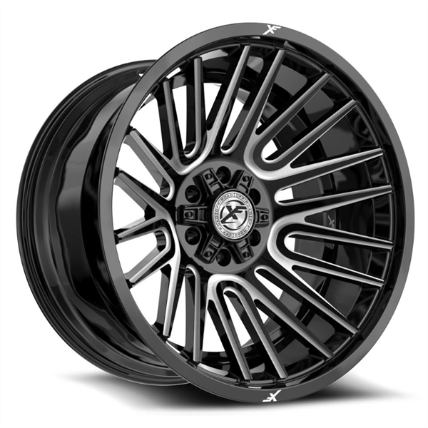 XF Off-Road XF-234 26x12 5x127 5x139.7 -44 Cb 78.1 Gloss Black & Milled