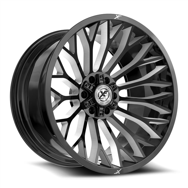 XF Off-Road XF-237 20x9 6x135 6x139.7 0 Cb 106.4 Gloss Black & Milled