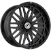 XF Off-Road XF-240 18x9 5x127 5x139.7 0 Cb 78.1 Gloss Black & Milled